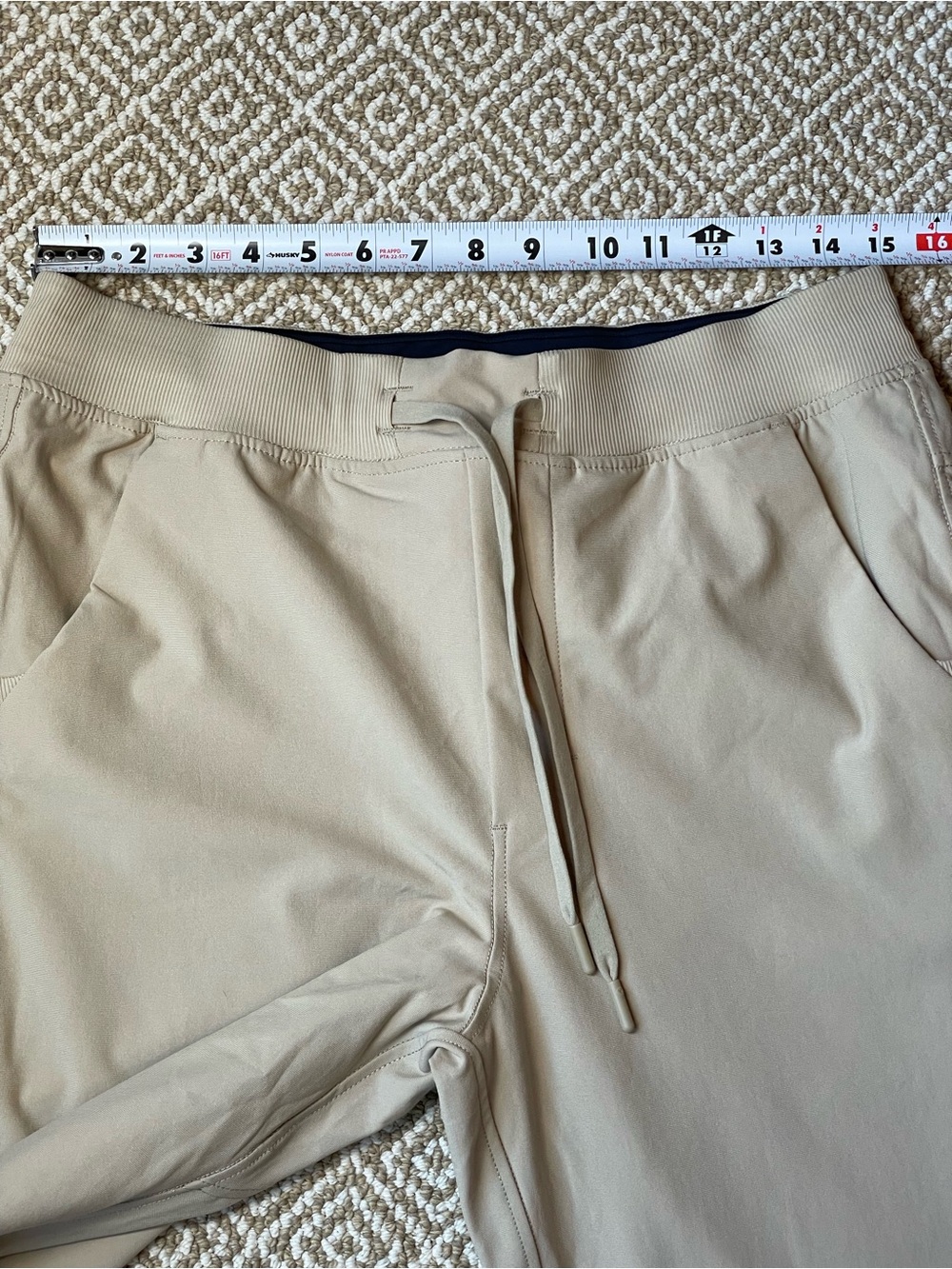 Birddogs Men's Jogger Pants Size L Khaki Tan Wayne Regretzkys Boomstick - Picture 8 of 8